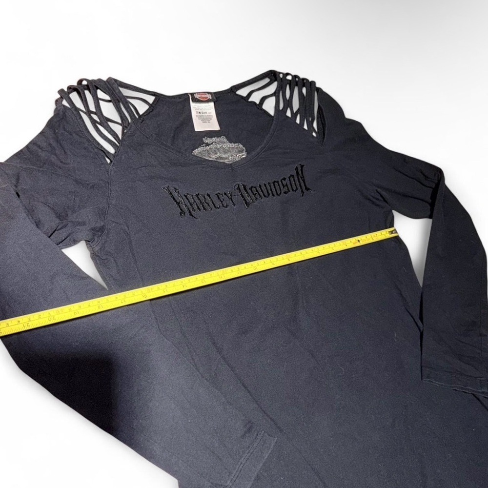 Harley-Davidson Black Long Sleeve Women's Tee